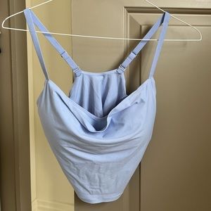 Balance Athletica/Vitality Cowl Neck Crop Top